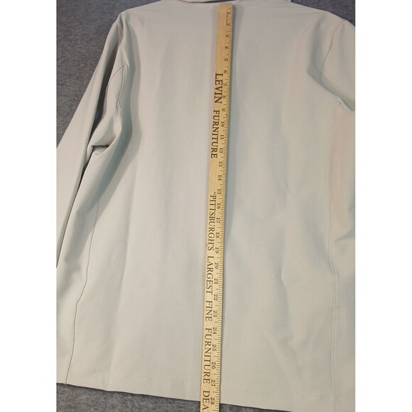 32 Degrees Cool Mens Lightweight Jacket‎ Gray Hooded Zippered Size M Windbreaker - Picture 3 of 14